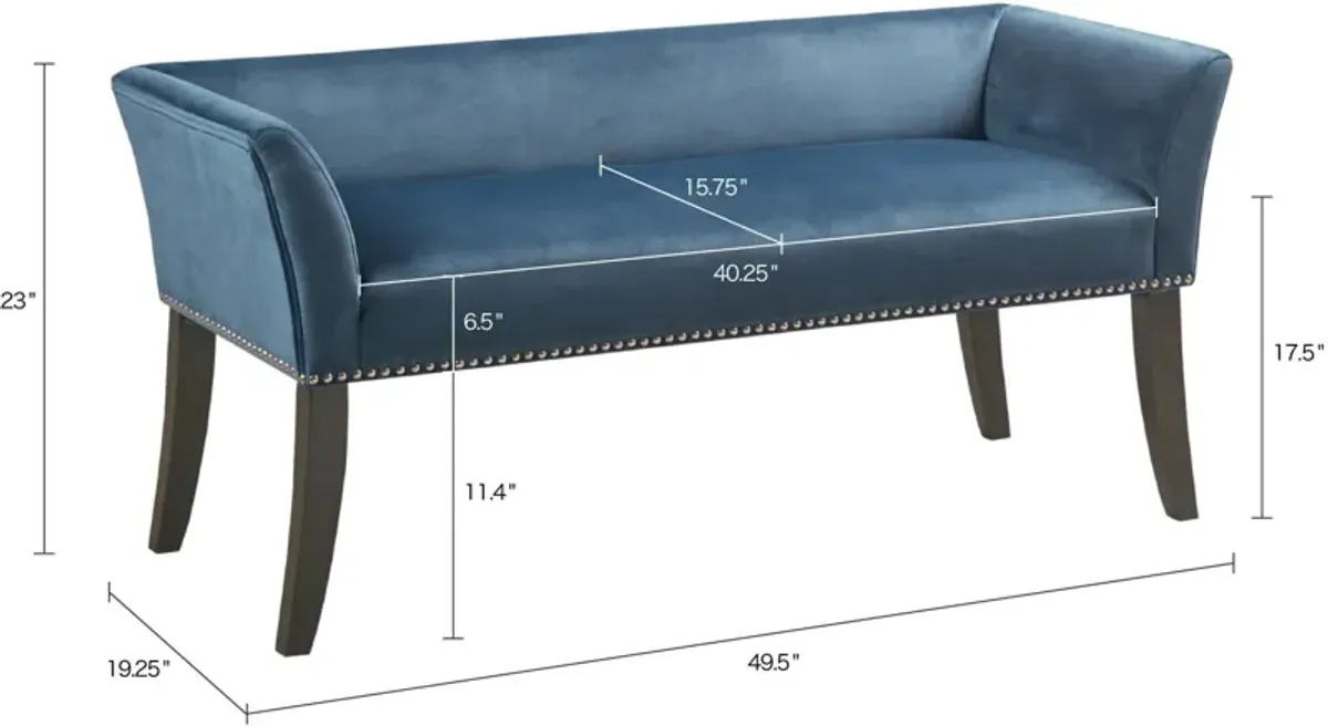 Milo Bench - Blue