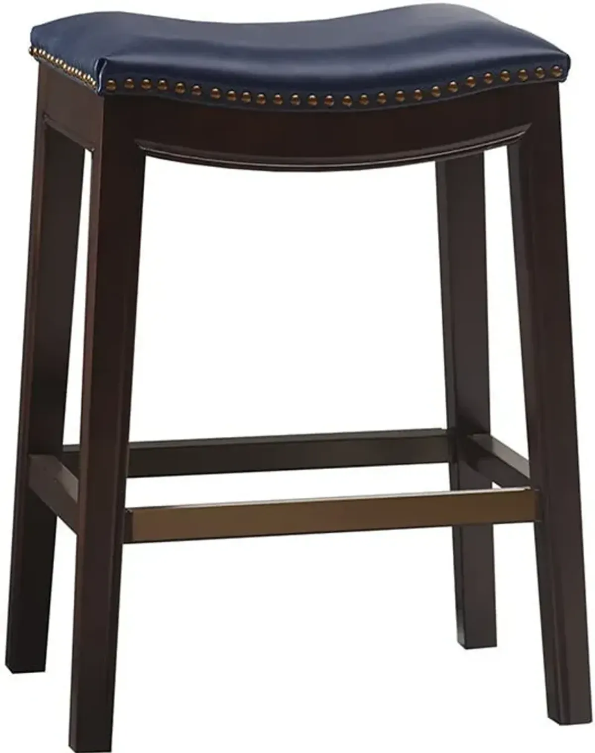 Vincenzo Counter-Height Stool - Navy