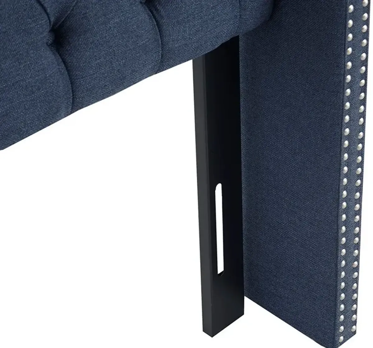 Ellaby Queen Upholstered Headboard - Navy