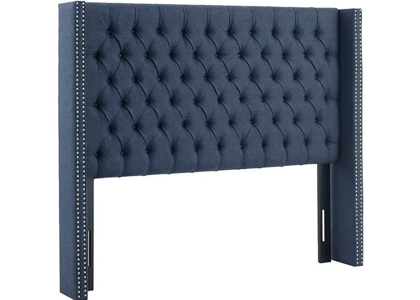 Ellaby Queen Upholstered Headboard - Navy