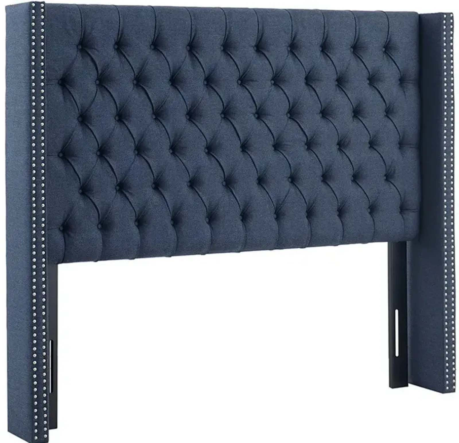 Ellaby Queen Upholstered Headboard - Navy