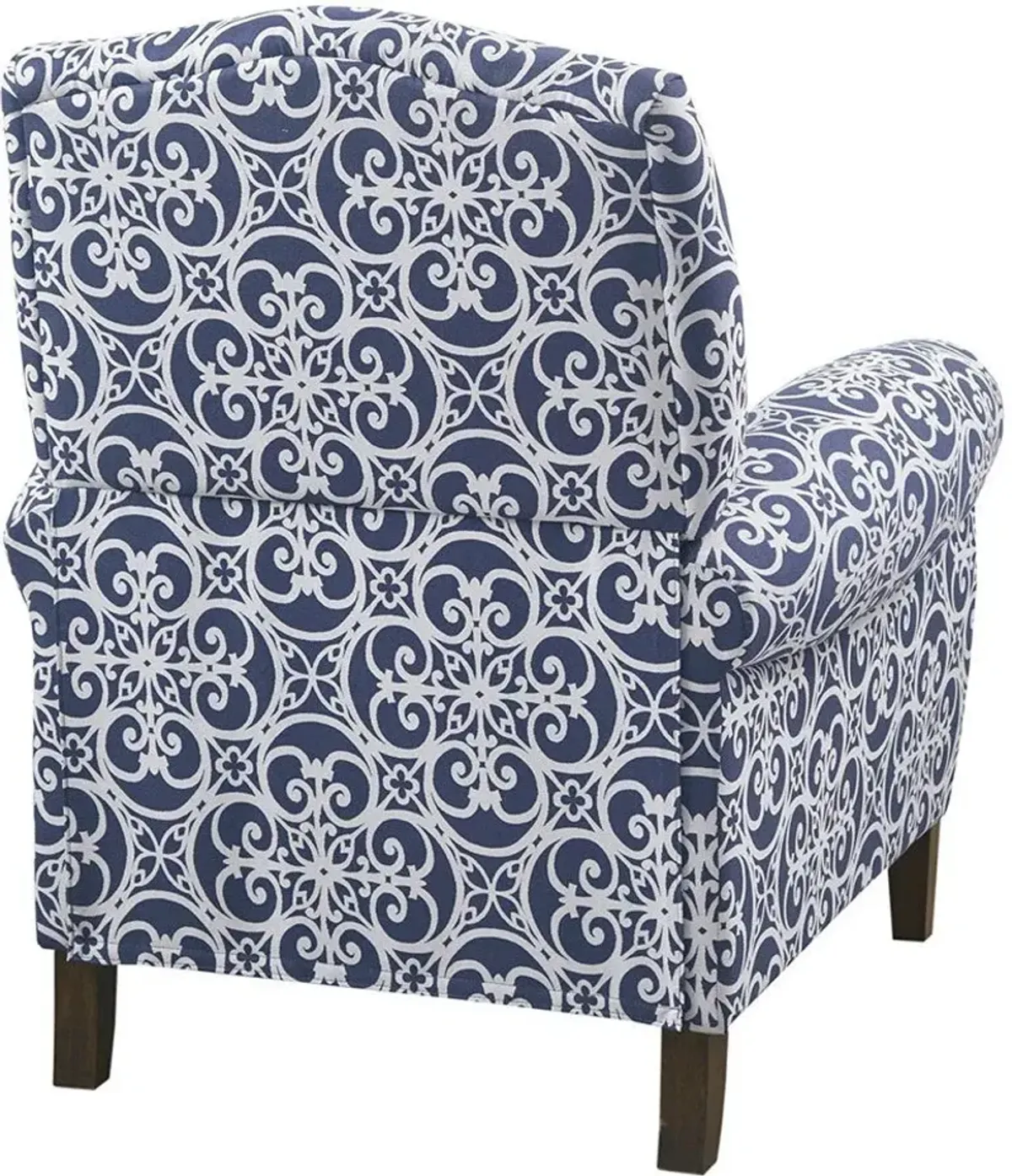 Ginny Push-Back Recliner - Blue