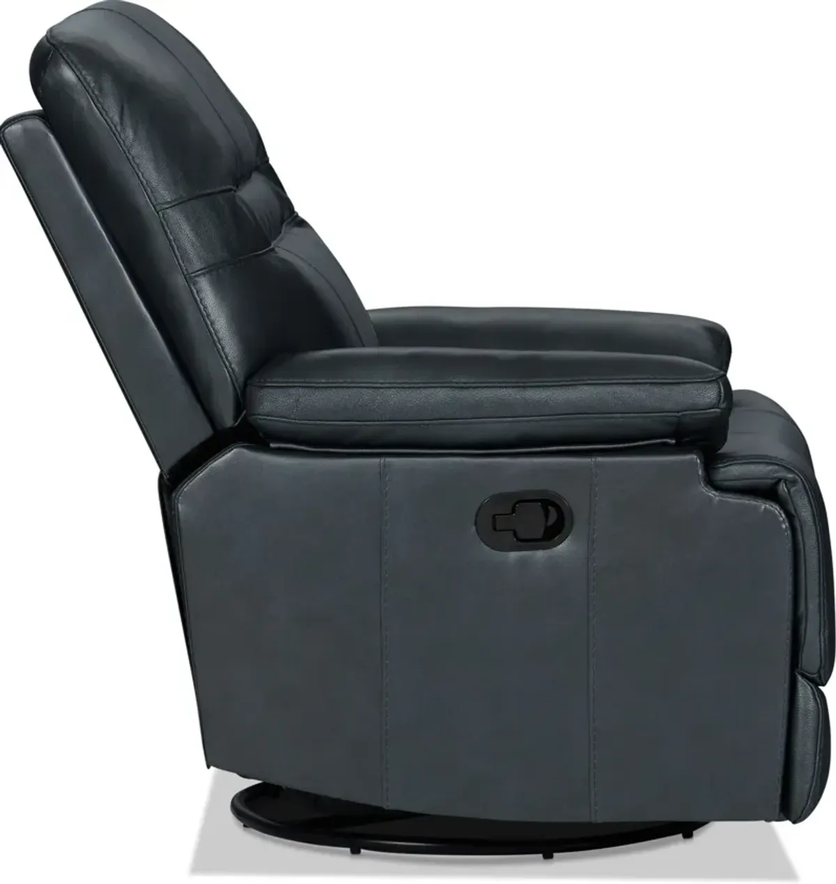 Noles Manual Gliding Recliner - Navy