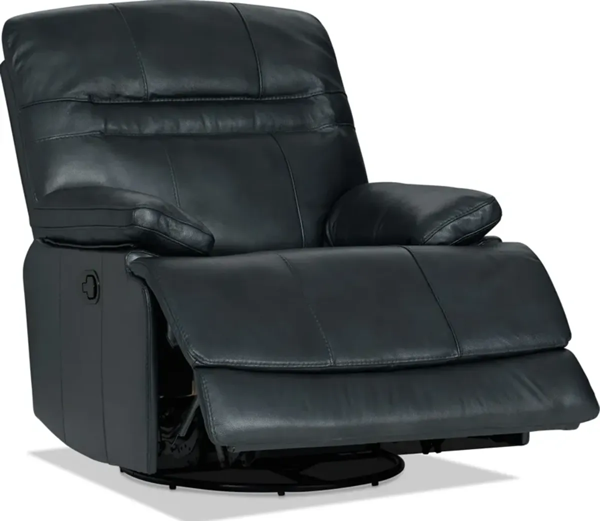 Noles Manual Gliding Recliner - Navy