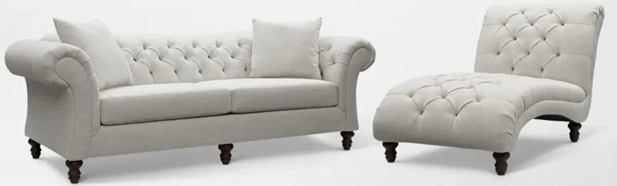 Leah Sofa and Chaise - Sand