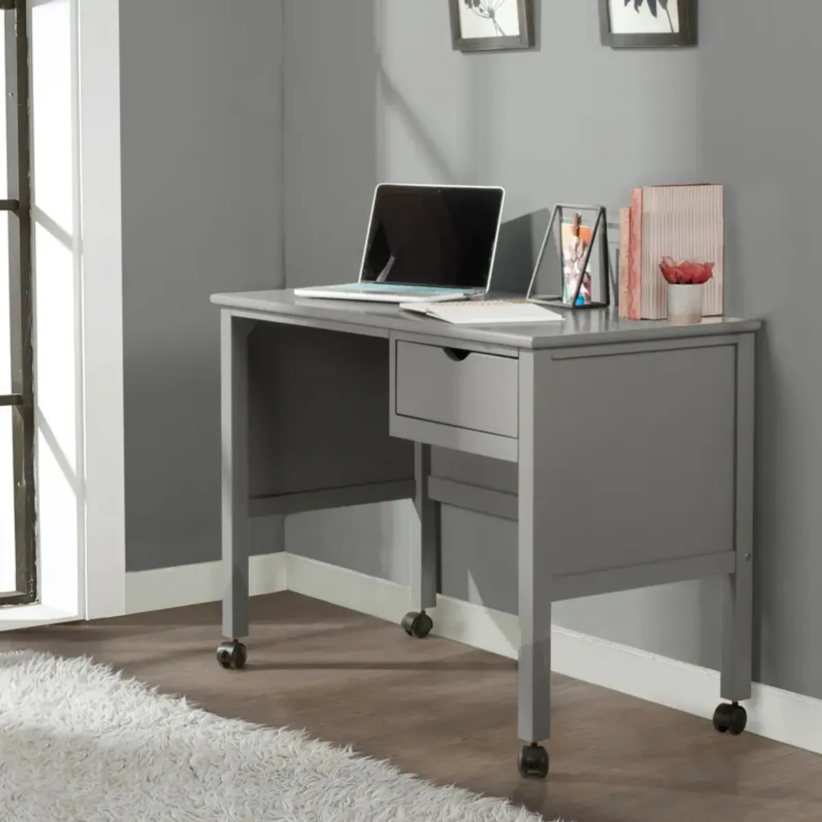 Bartly Youth Desk - Gray