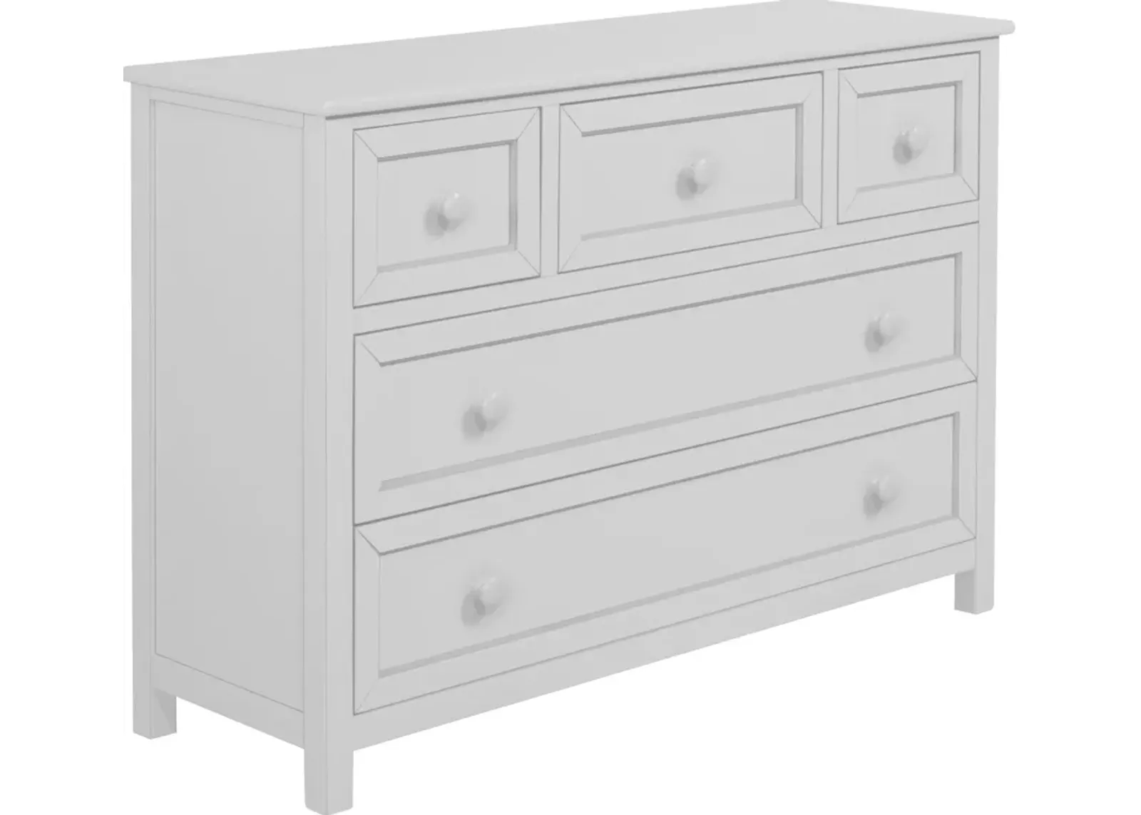 Bartly 5 Drawer Dresser