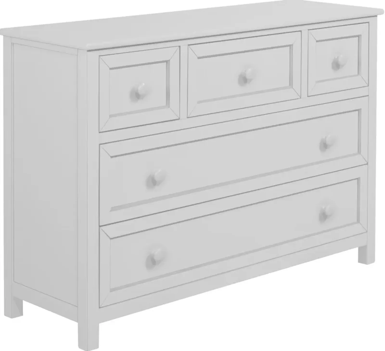 Bartly 5 Drawer Dresser