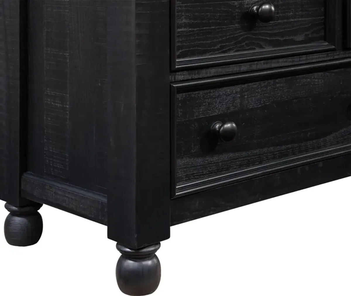 Riverview Dresser and Mirror - Black