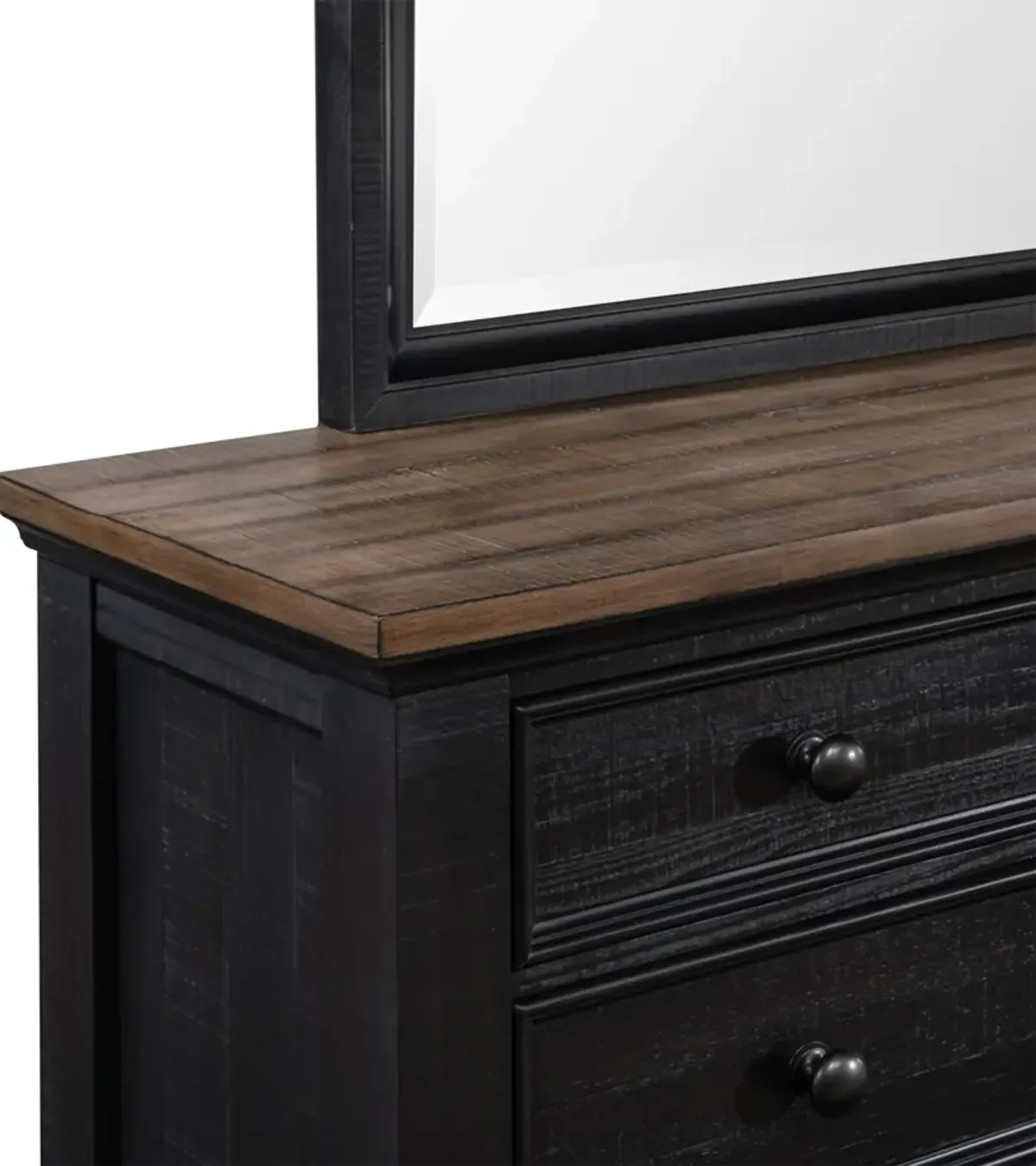 Riverview Dresser and Mirror - Black