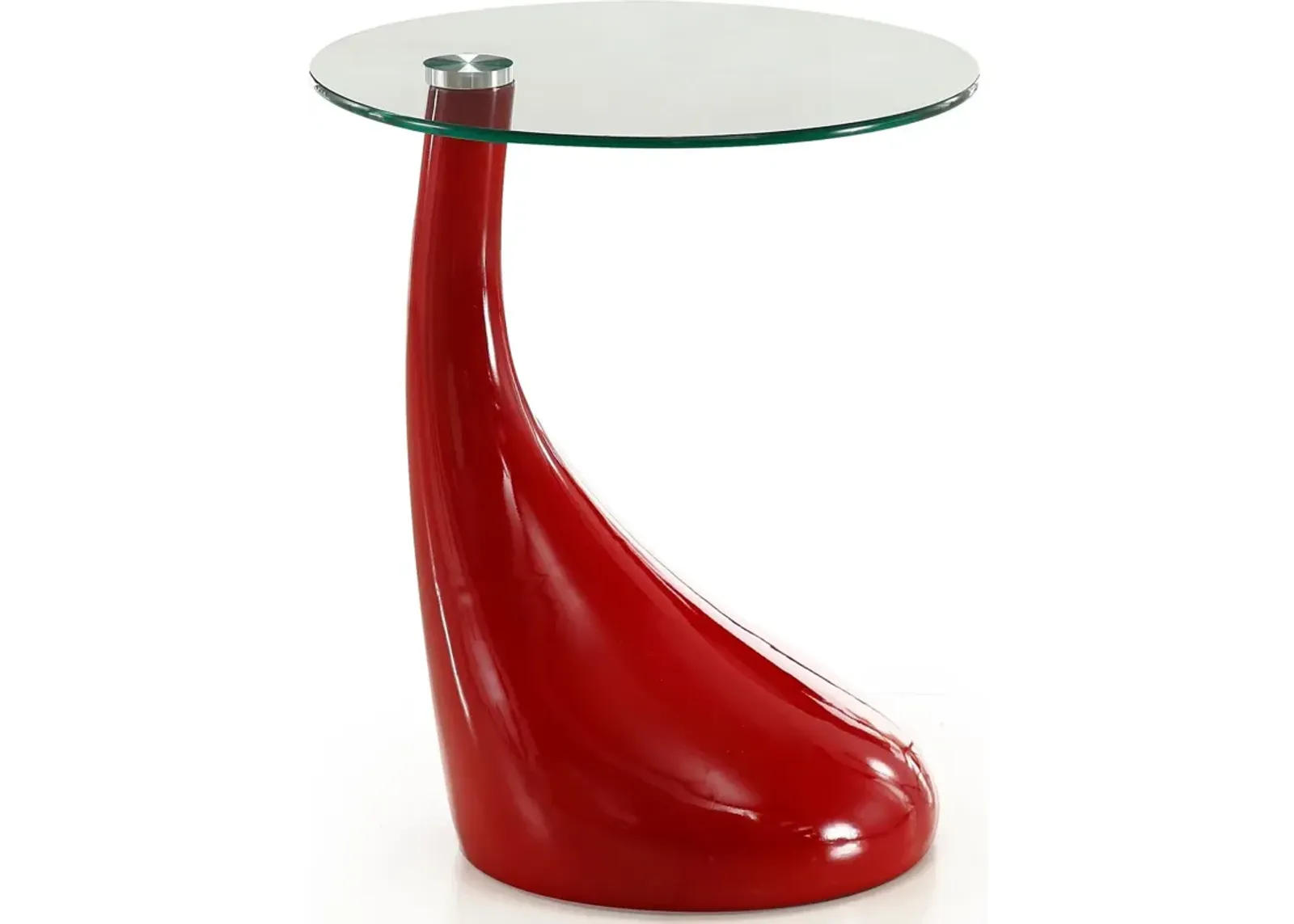 Draco Accent Table - Red