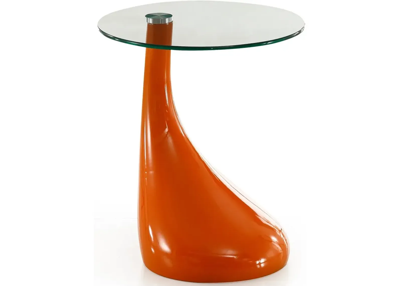 Draco Accent Table - Orange