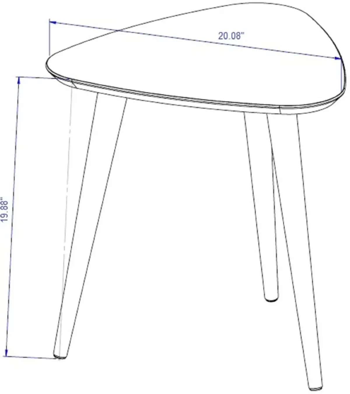 Westin End Table - Off-White