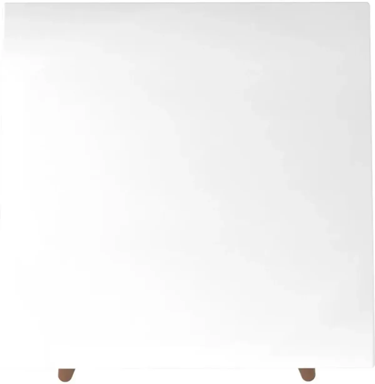 Westin Square End Table - White Gloss