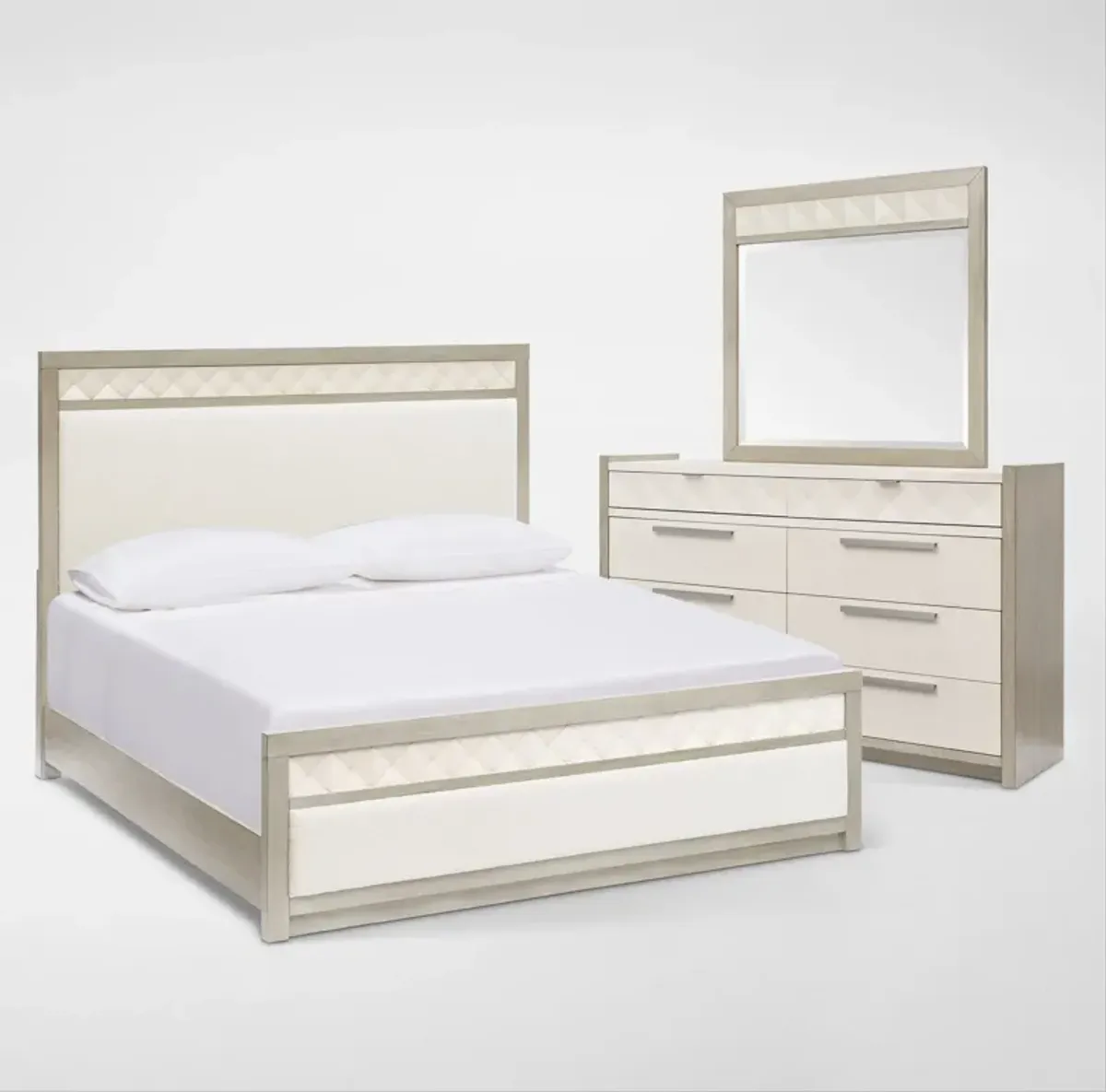 Coronado 5-Piece Queen Bedroom Set with Dresser and Mirror