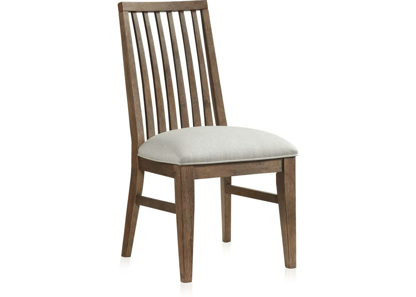 Madrid Slat-Back Dining Chair - Oak