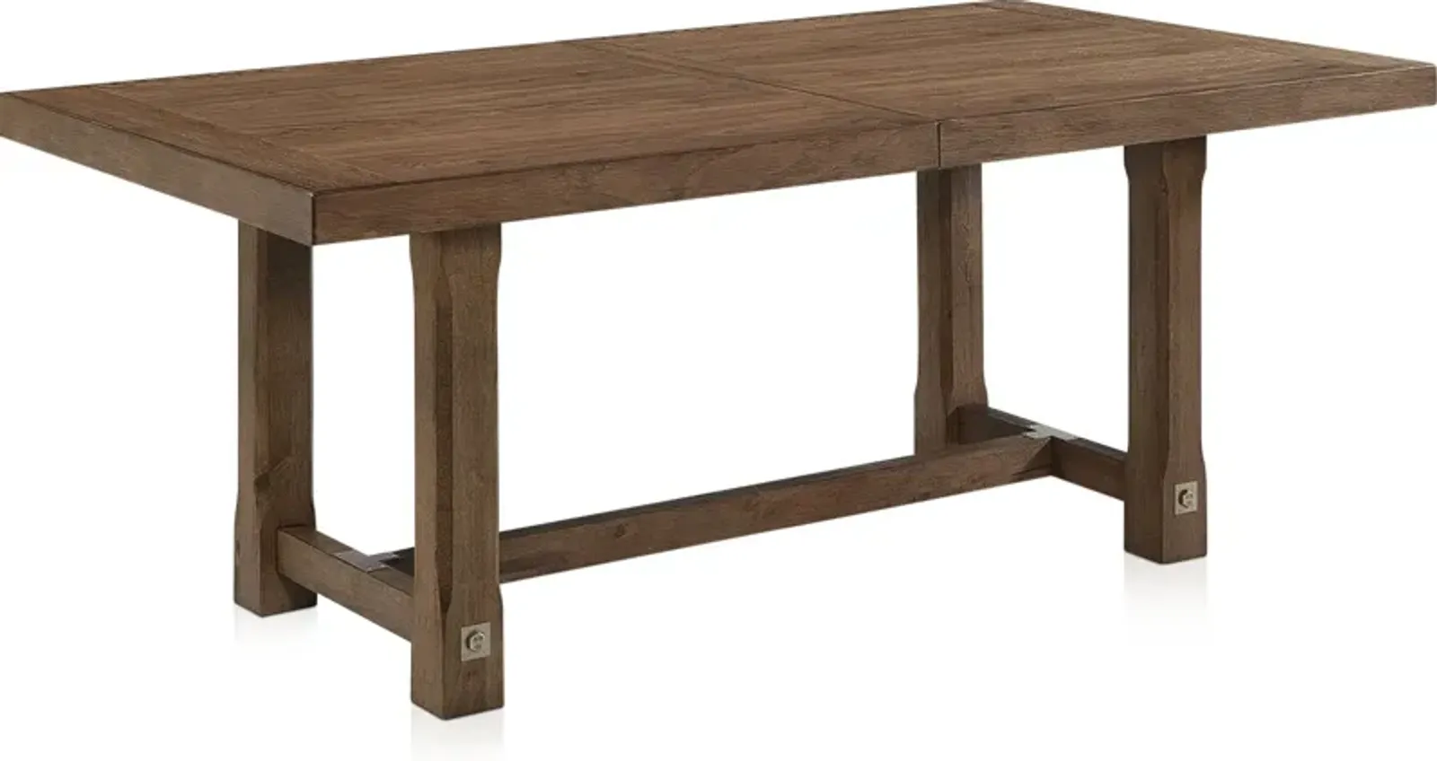 Madrid Extendable Rectangular Dining Table - Oak