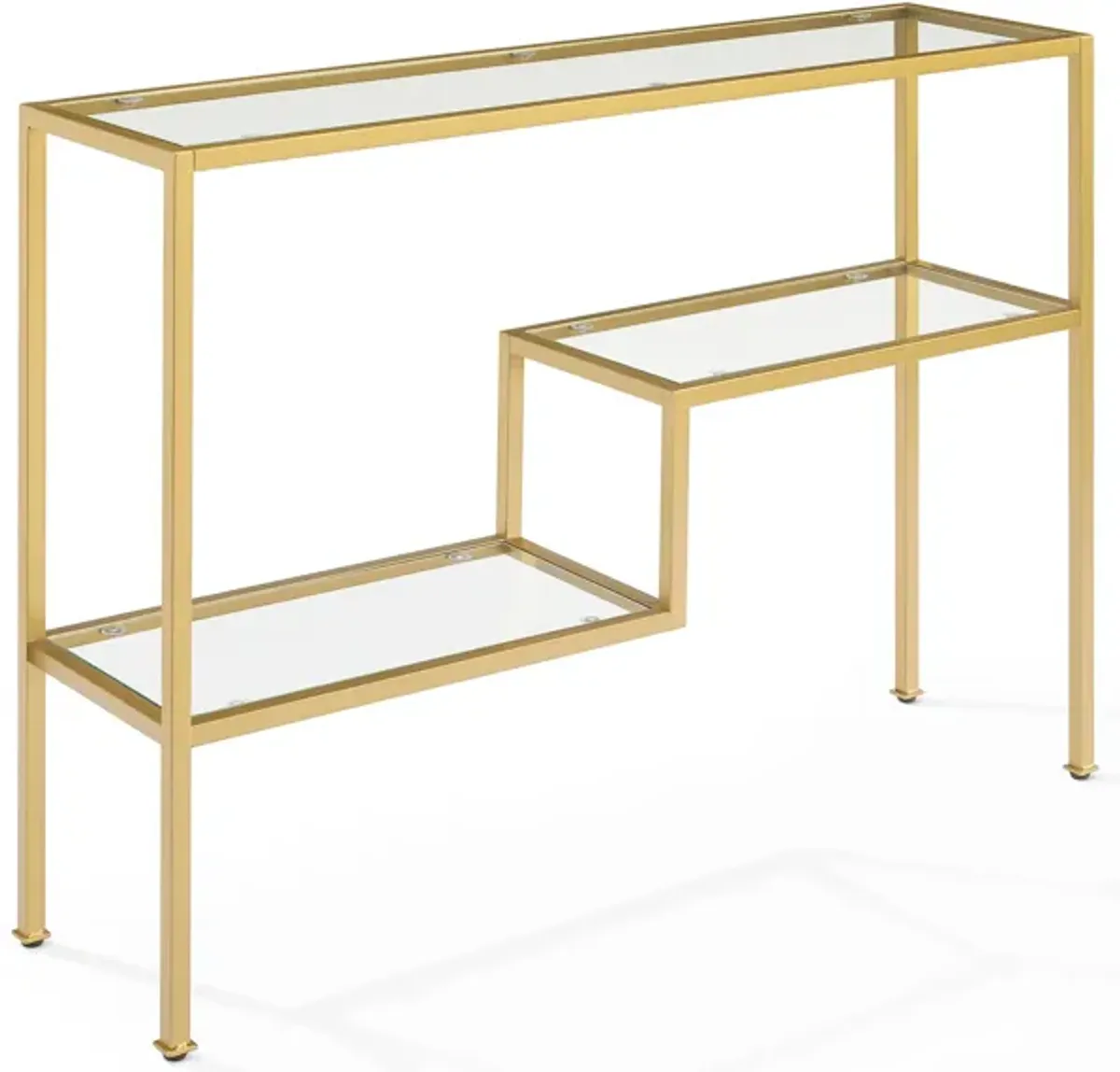 Tesly Console Table - Gold