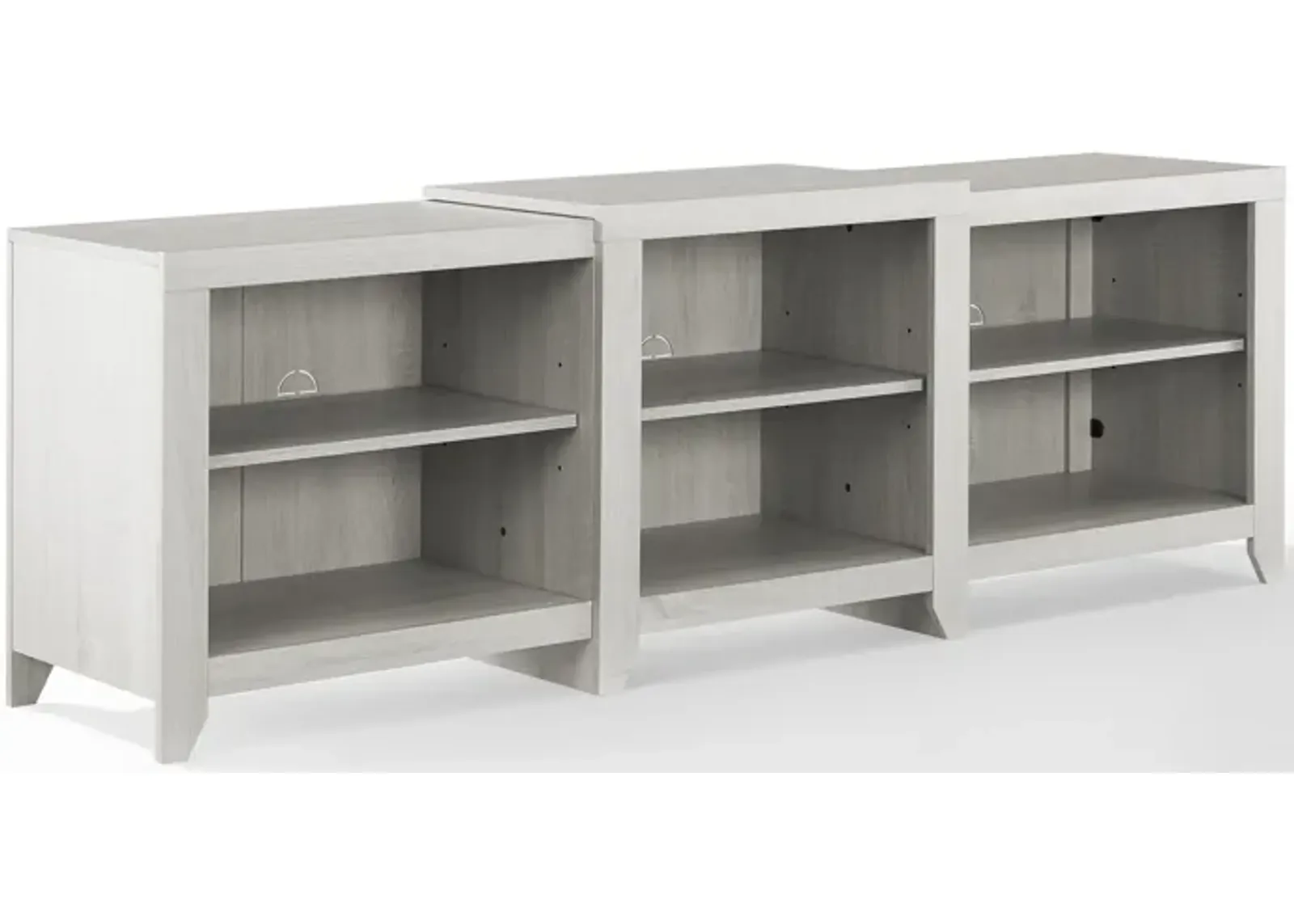 Andie 69" TV Stand - Whitewash