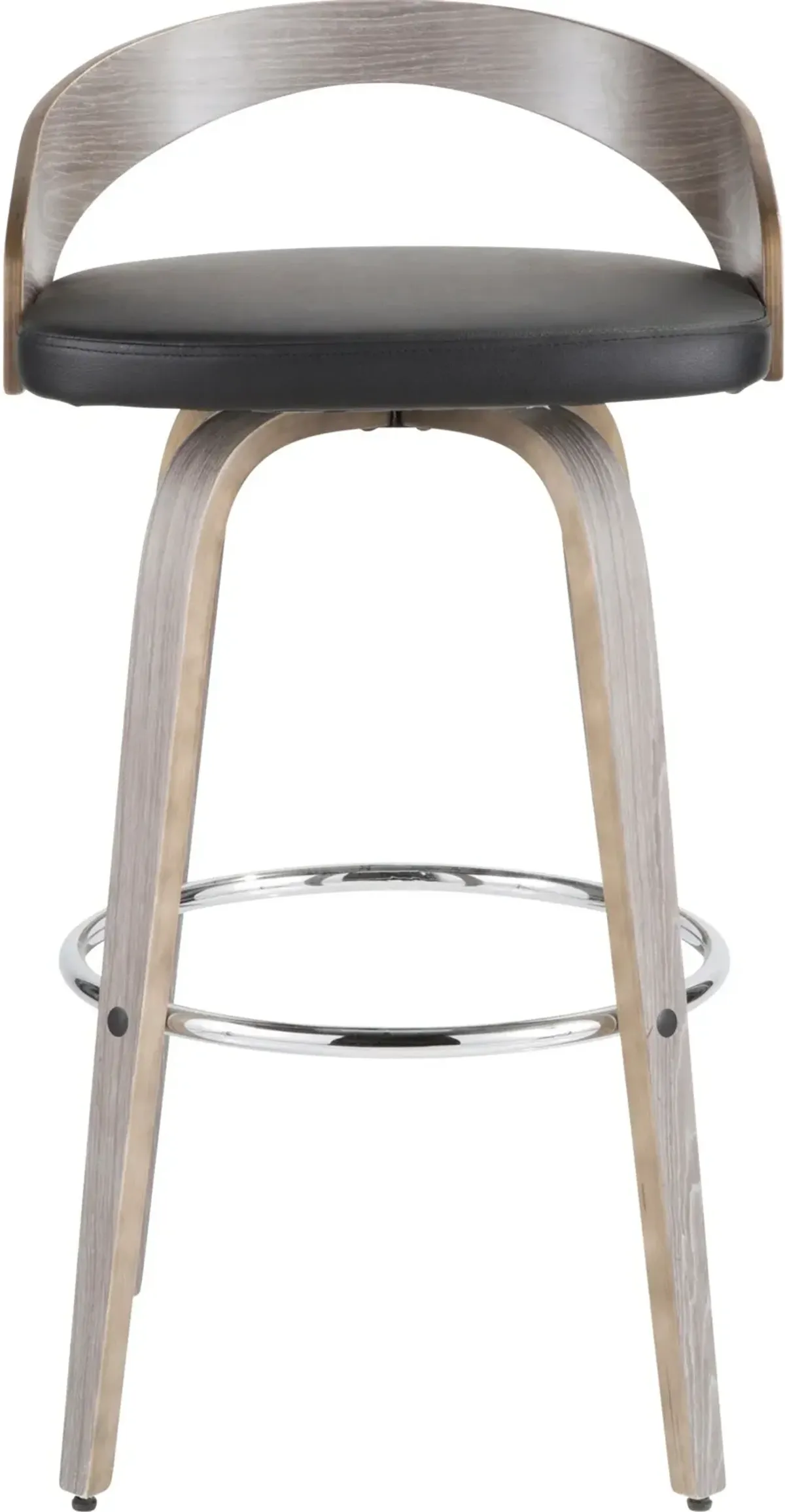 Cocina Set of 2 Bar Stools - Light Gray