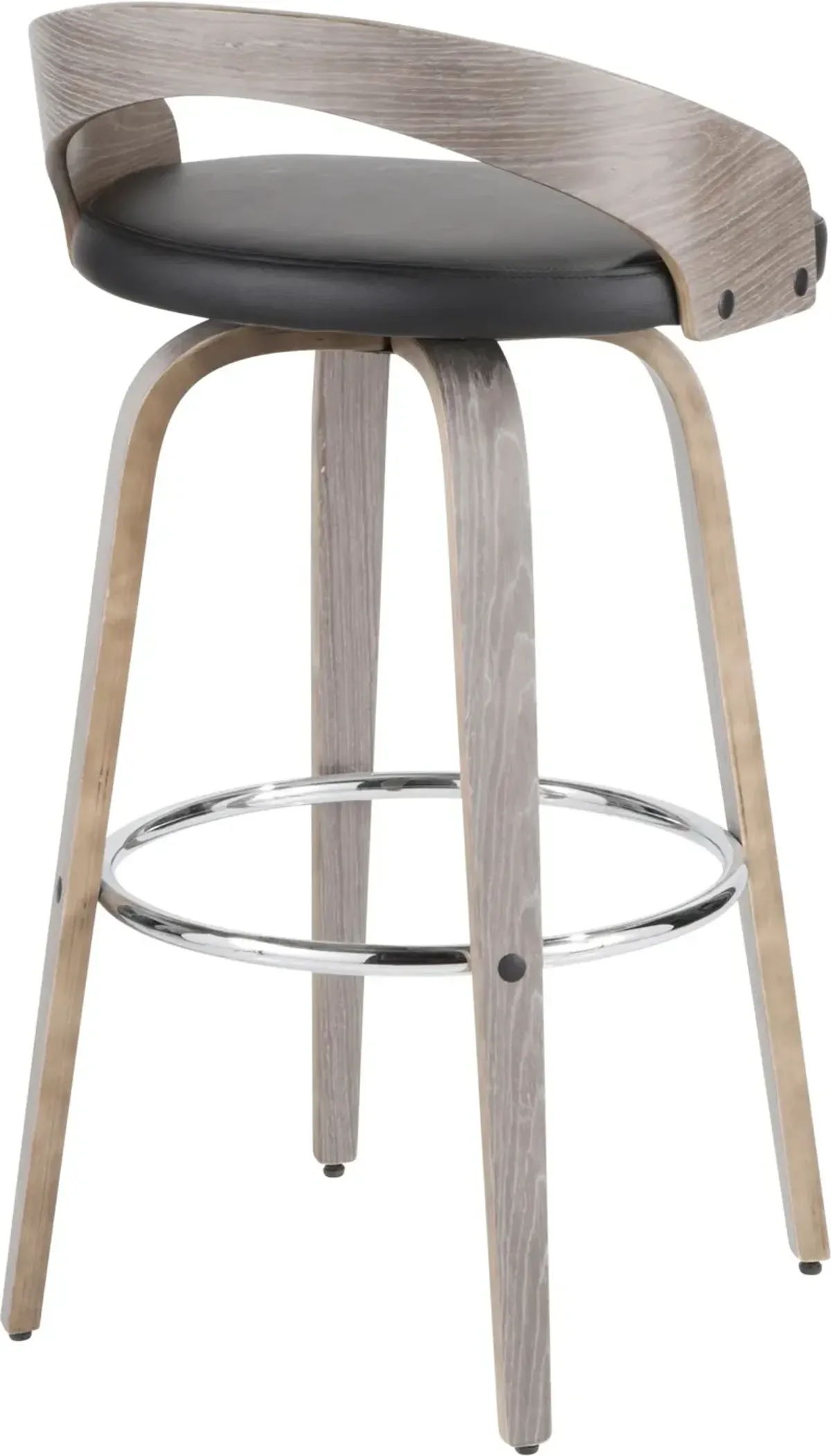 Cocina Set of 2 Bar Stools - Light Gray