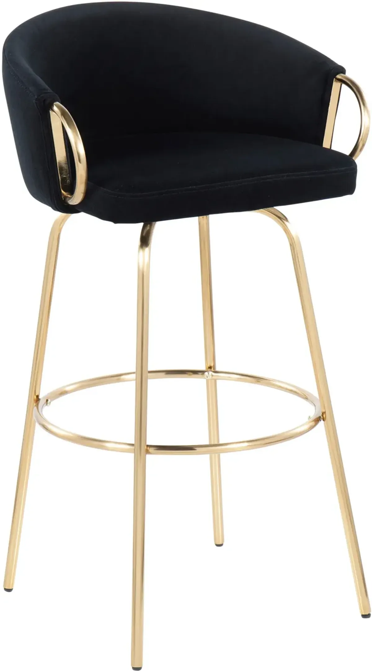 Eve Set of 2 Bar Stools - Black