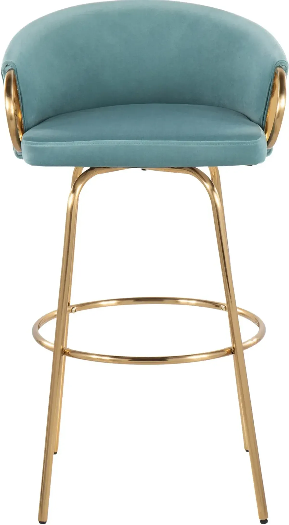 Eve Set of 2 Bar Stools - Blue