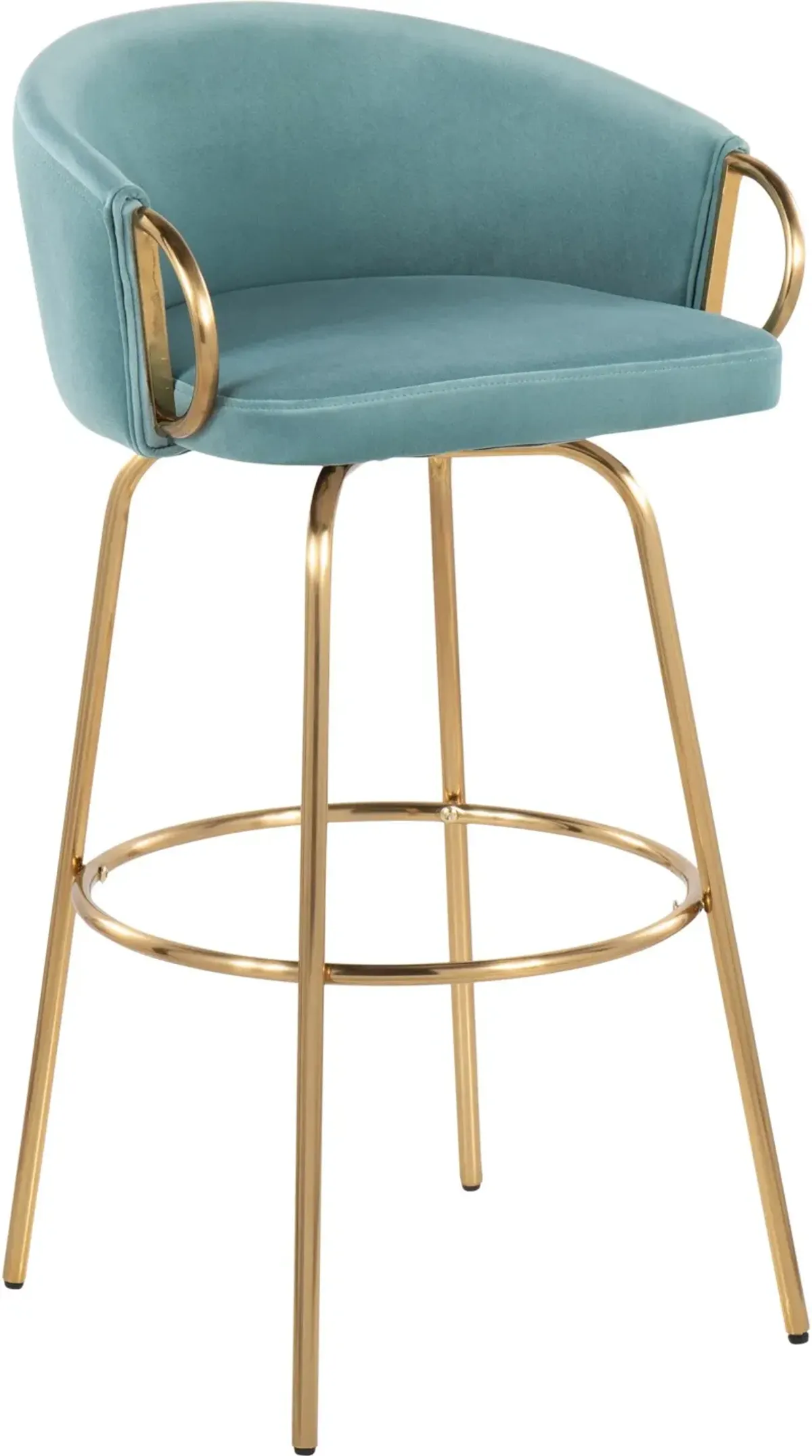 Eve Set of 2 Bar Stools - Blue