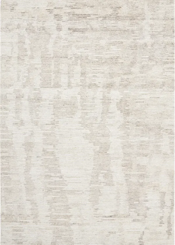 Bella 6' x 7' Area Rug - Ivory/Gray