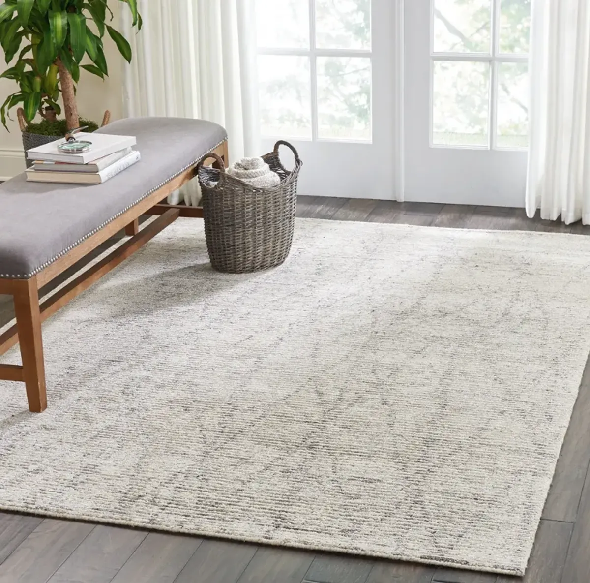 Bella 8' x 10' Area Rug - Stone