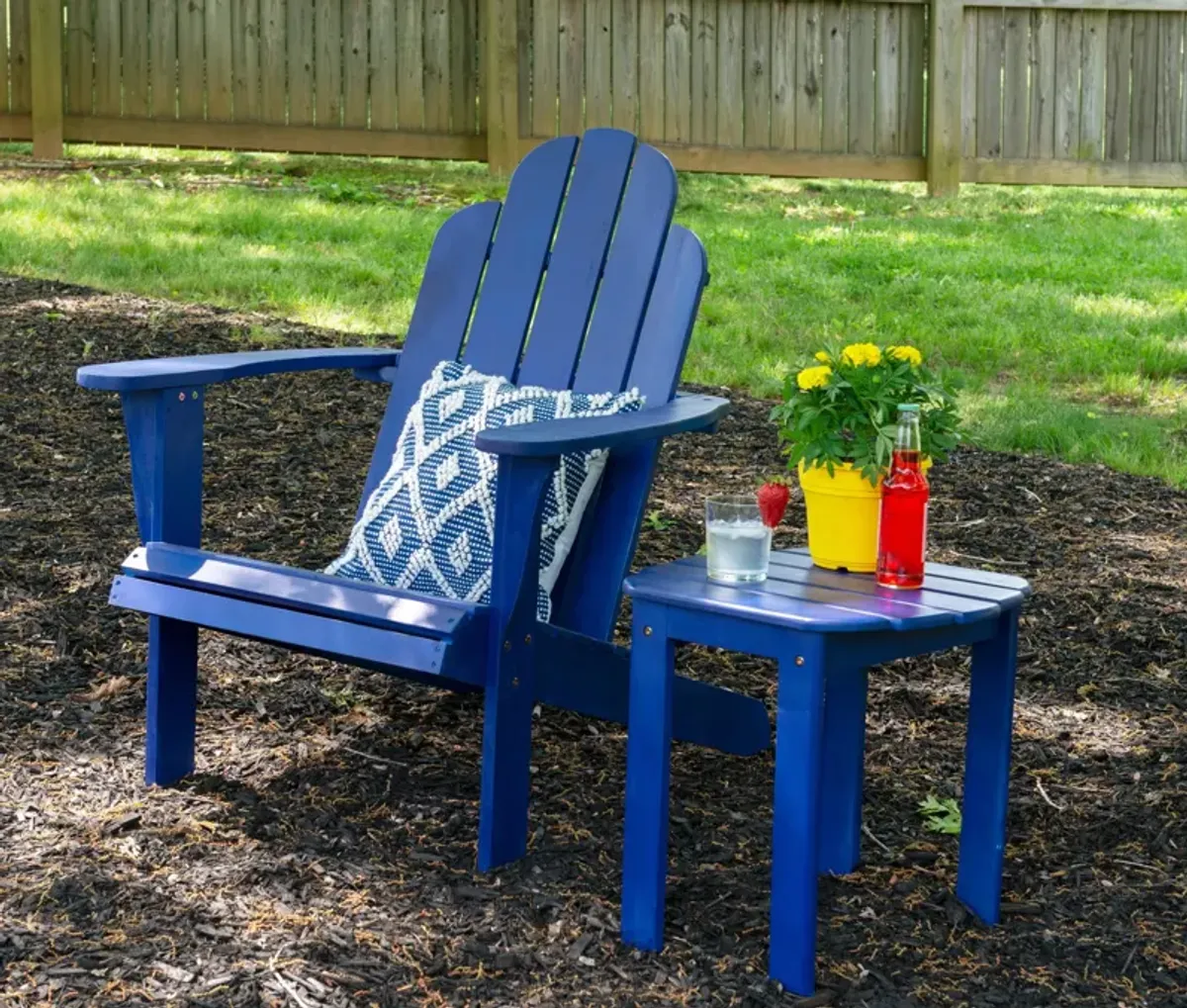 Hampton Beach Outdoor Adirondack Chair - Blue