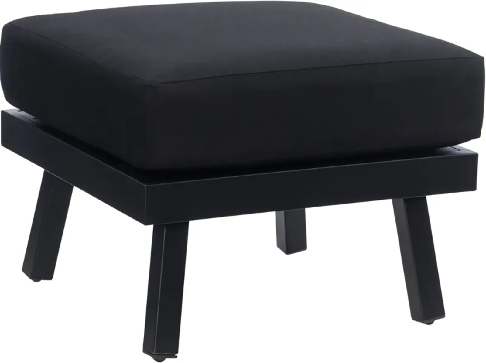 Southhampton Outdoor Ottoman - Black