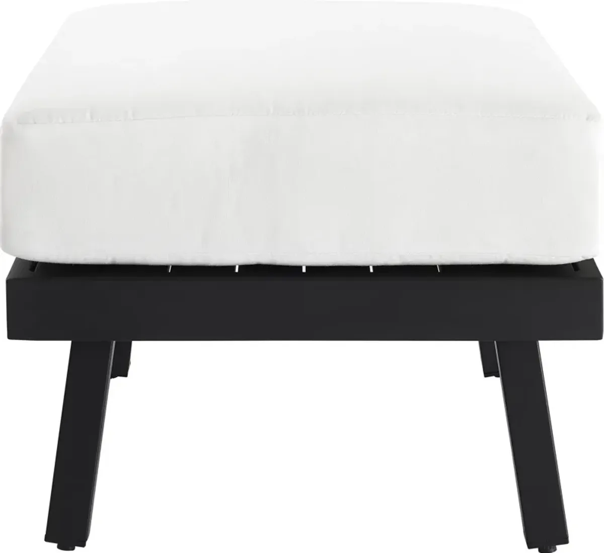 Southhampton Outdoor Ottoman - White