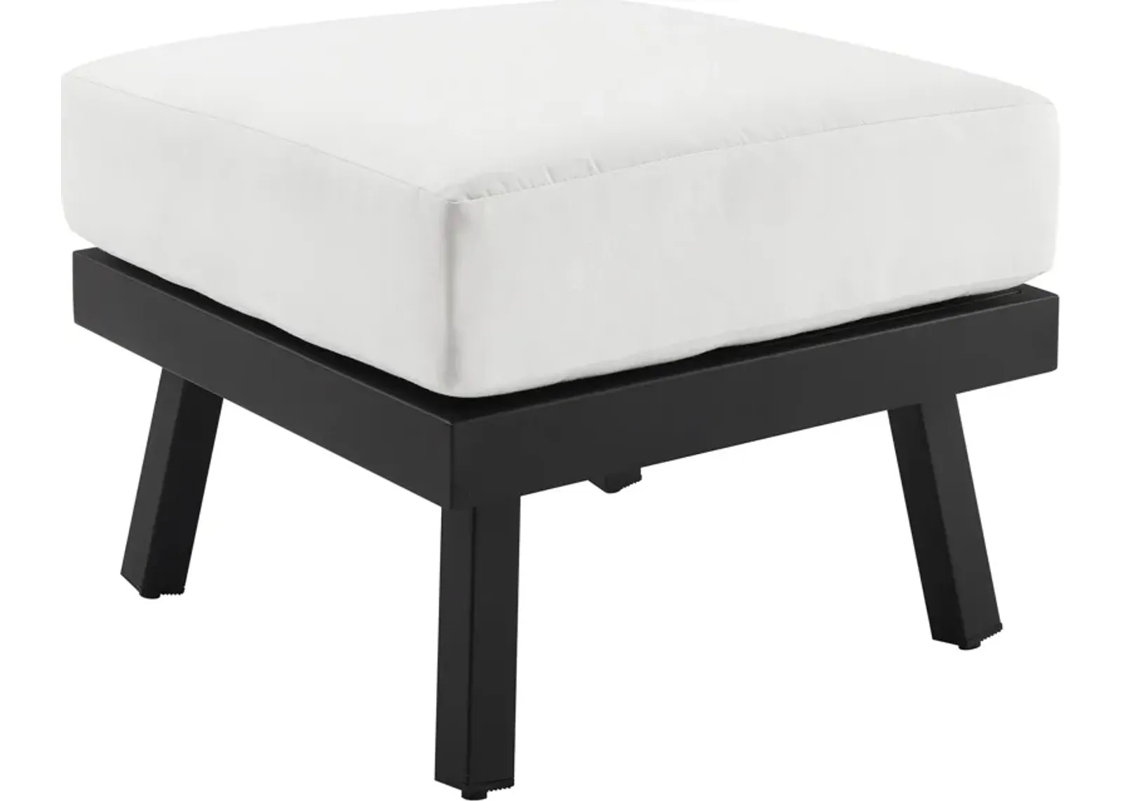 Southhampton Outdoor Ottoman - White