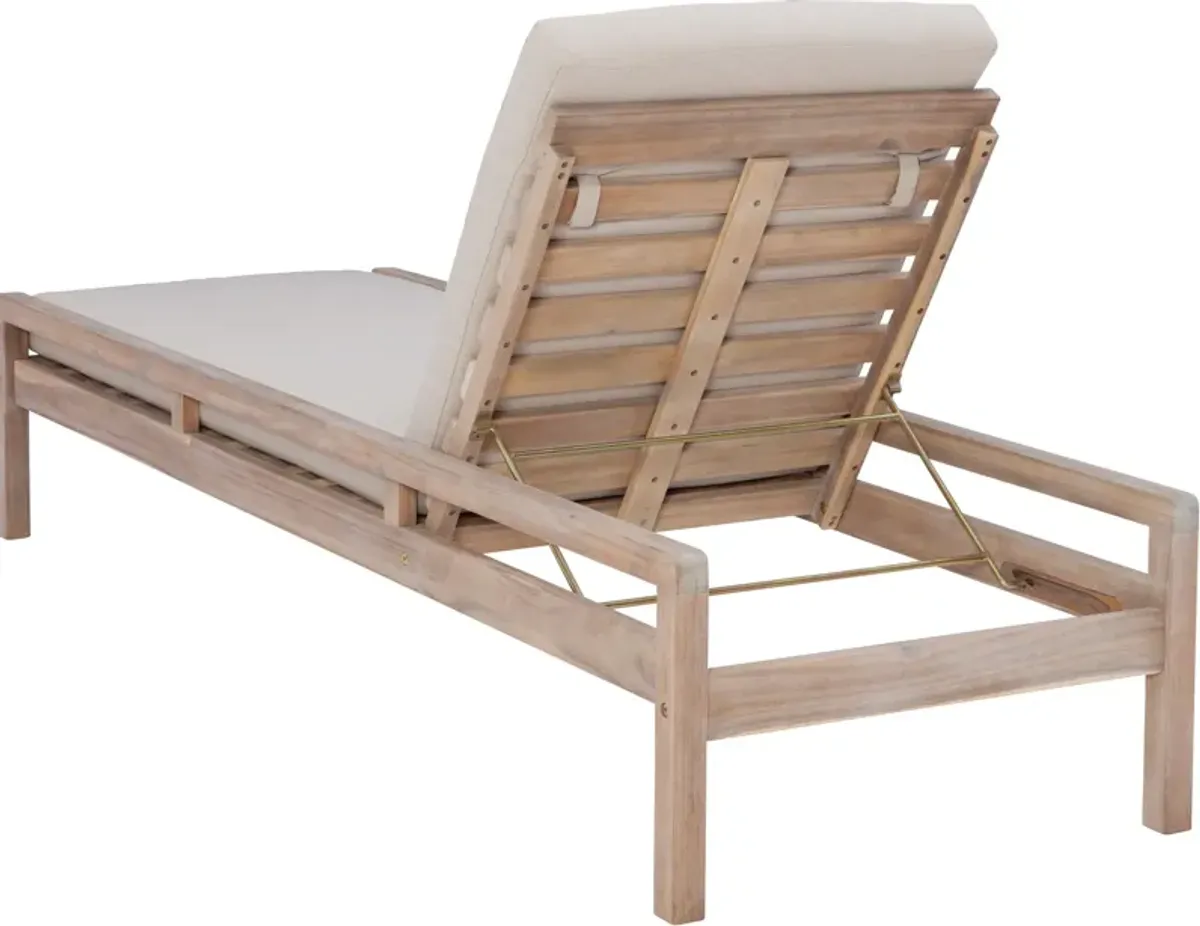 Annotto Bay Outdoor Chaise Lounger