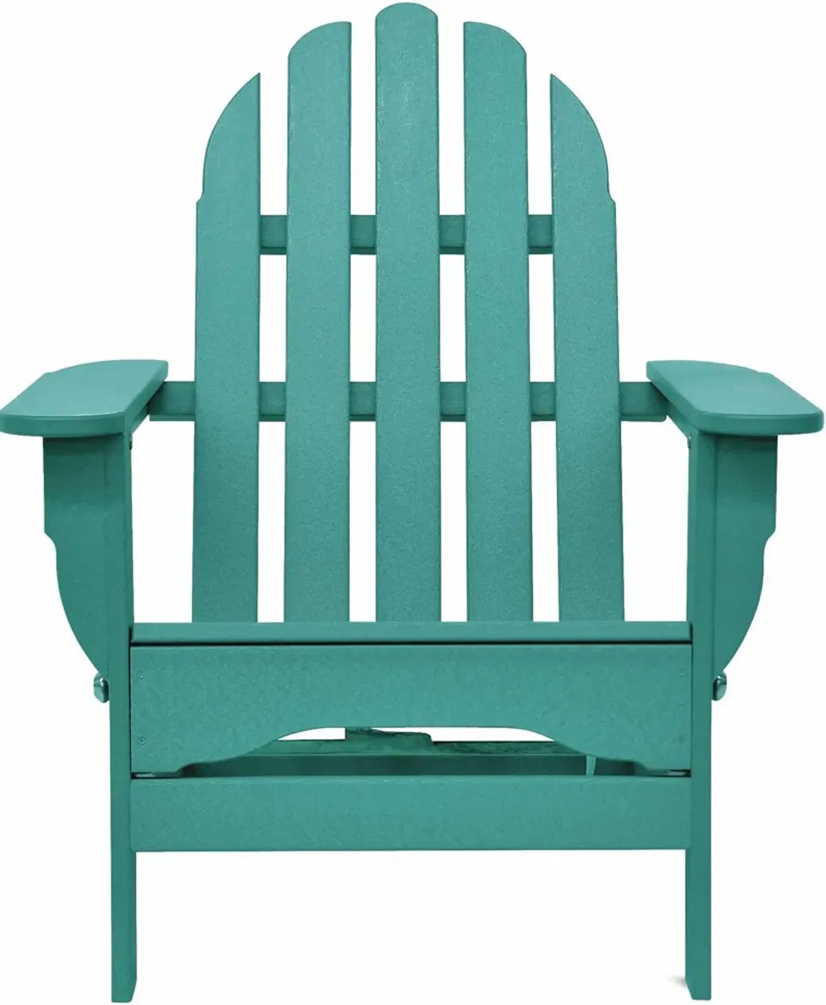 Raleigh Set of 2 Outdoor Folding Adirondack Chairs - Teal