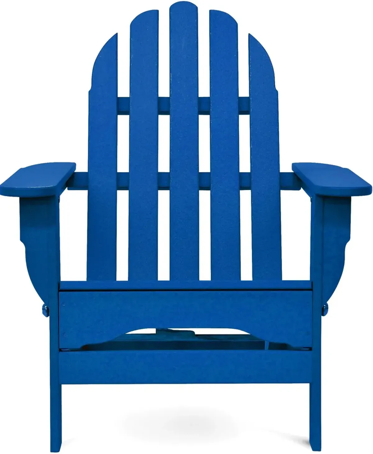 Raleigh Set of 2 Outdoor Folding Adirondack Chairs - Royal Blue