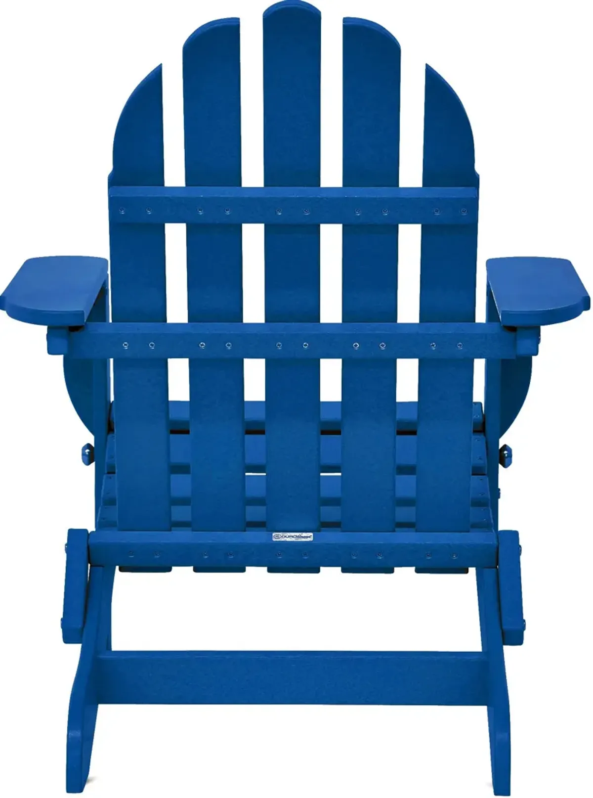 Raleigh Set of 2 Outdoor Folding Adirondack Chairs - Royal Blue