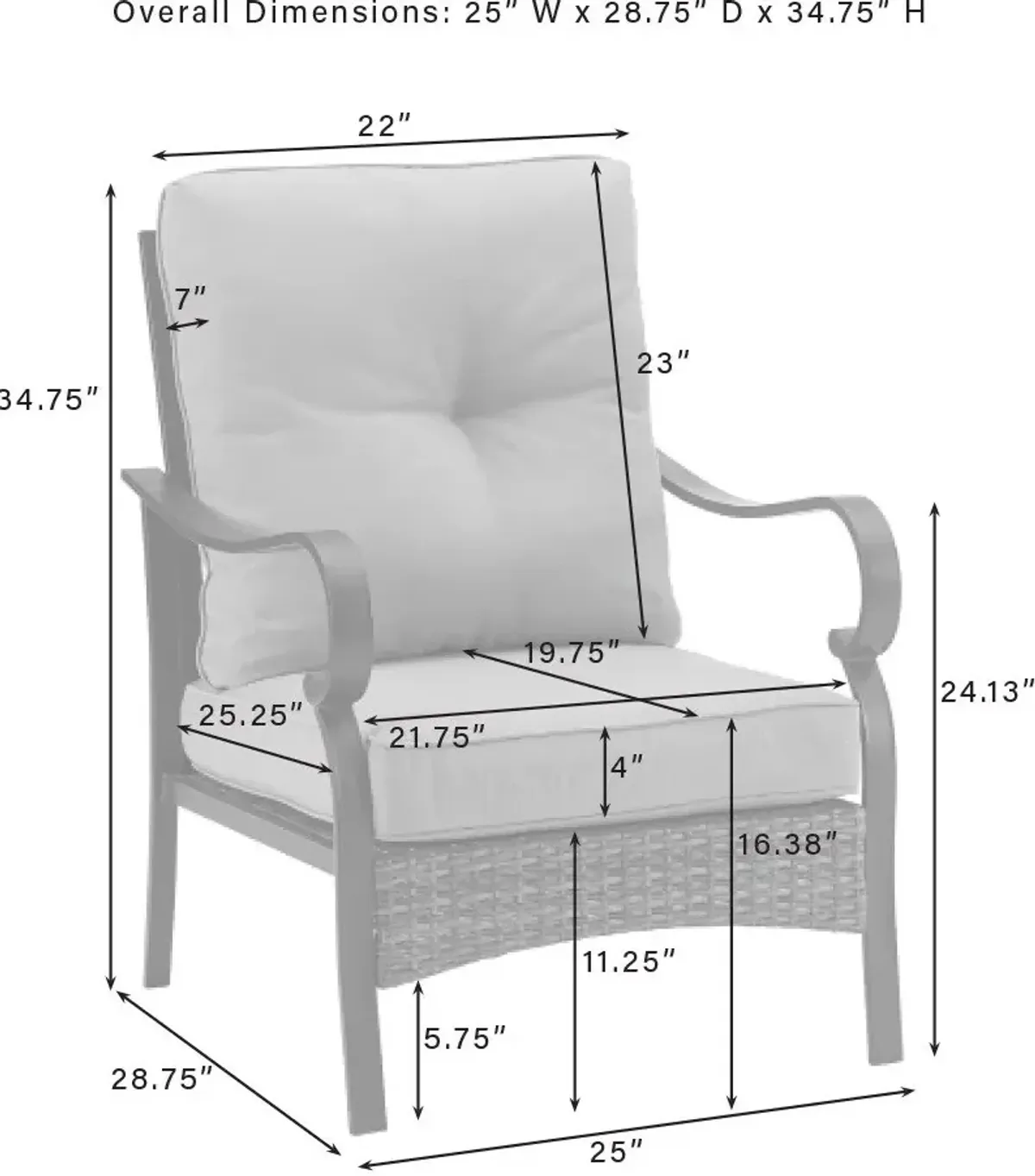 Gulfport Set of 2 Outdoor Chairs