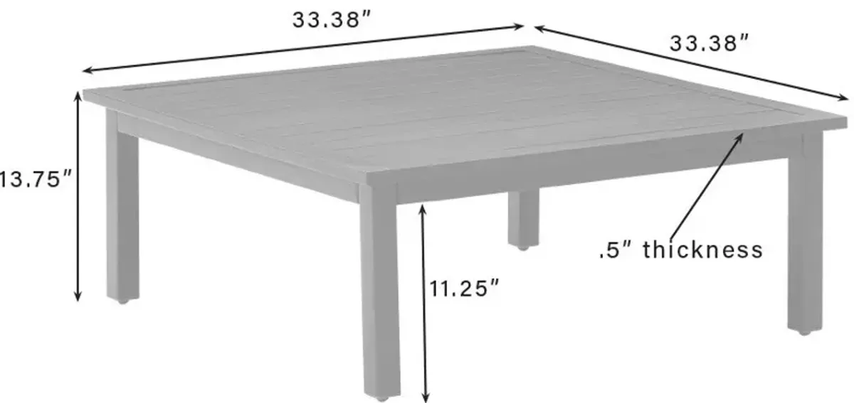 Sun Terrace Outdoor Coffee Table