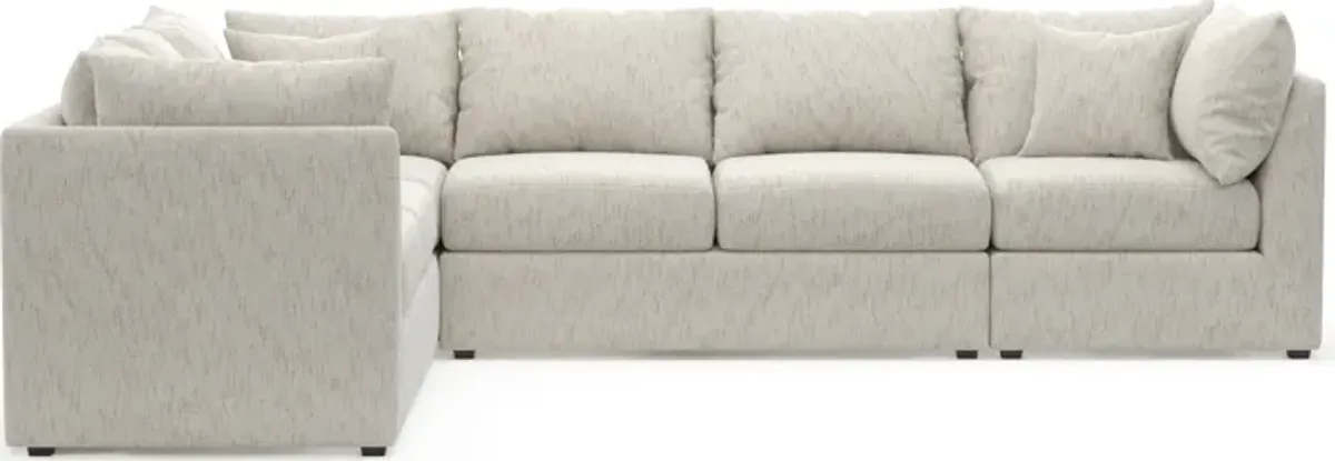 Nest Foam Comfort 3-Piece Large Sectional - P.T. Cream