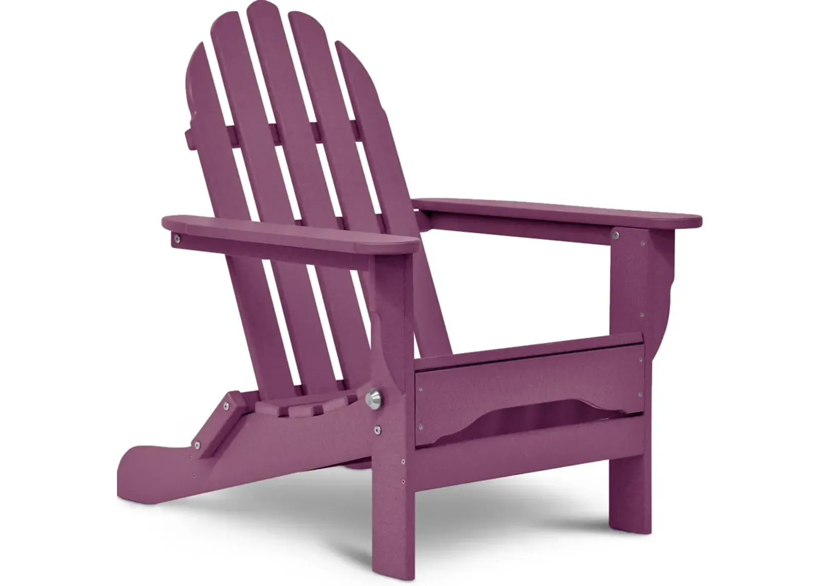 Raleigh Outdoor Folding Adirondack Chair - Lilac