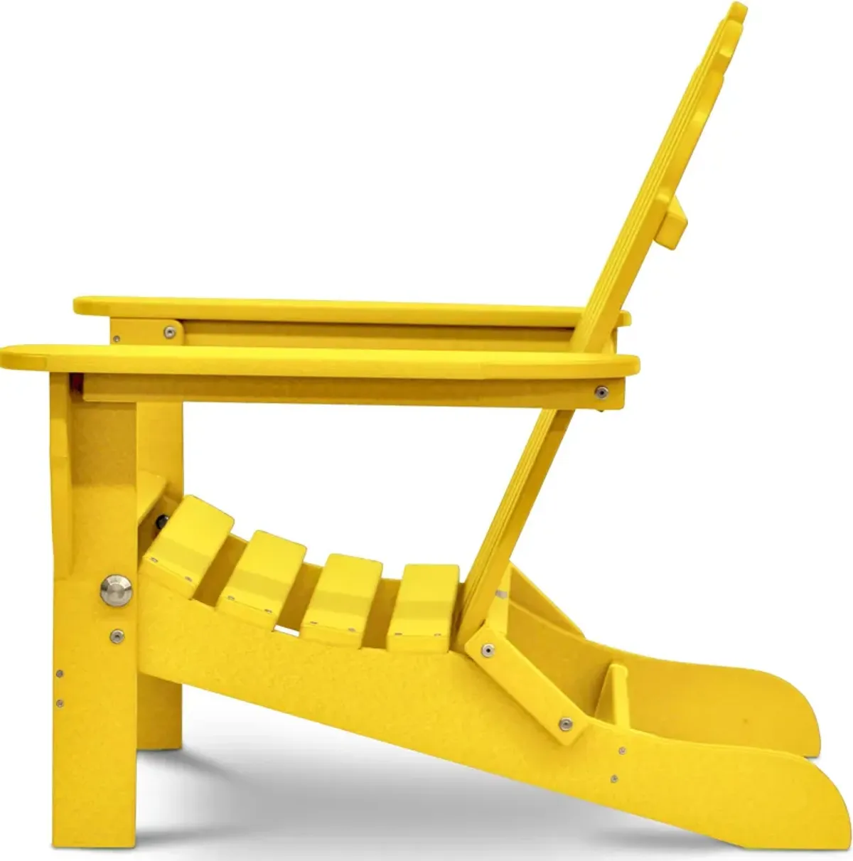 Raleigh Outdoor Folding Adirondack Chair - Lemon Yellow