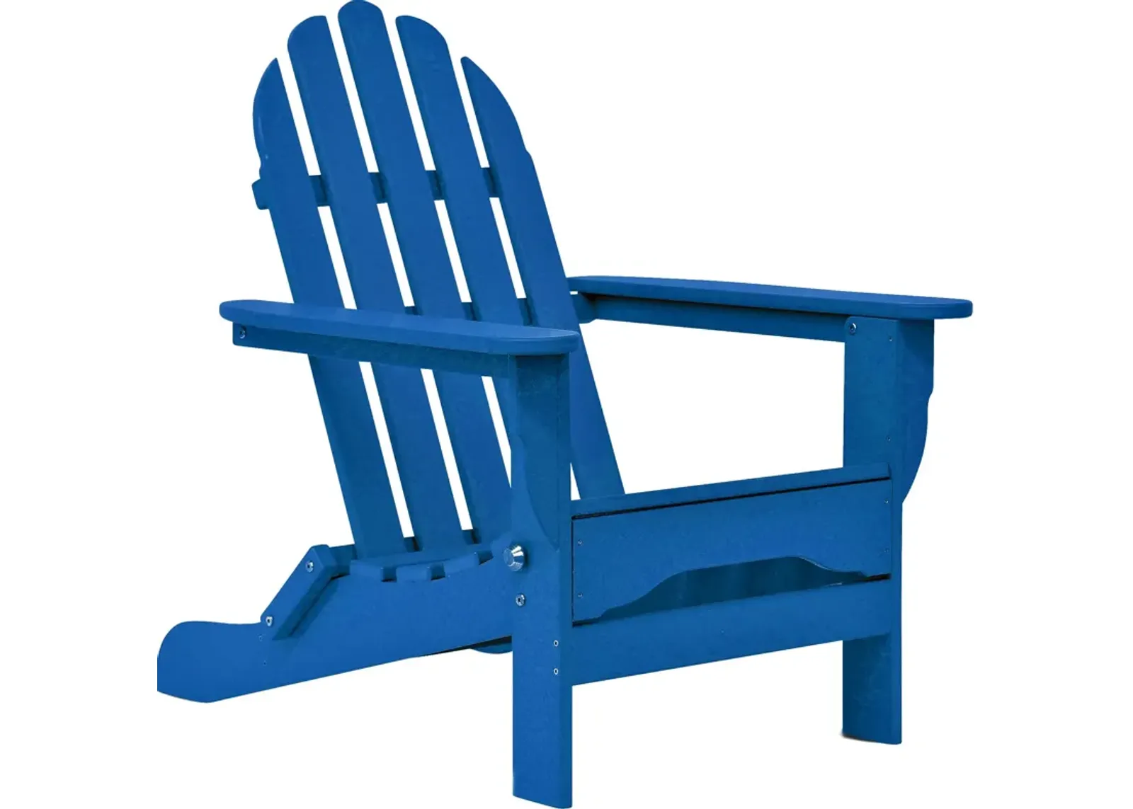 Raleigh Outdoor Folding Adirondack Chair - Royal Blue