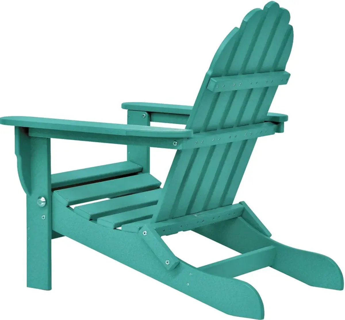 Raleigh Outdoor Folding Adirondack Chair - Teal