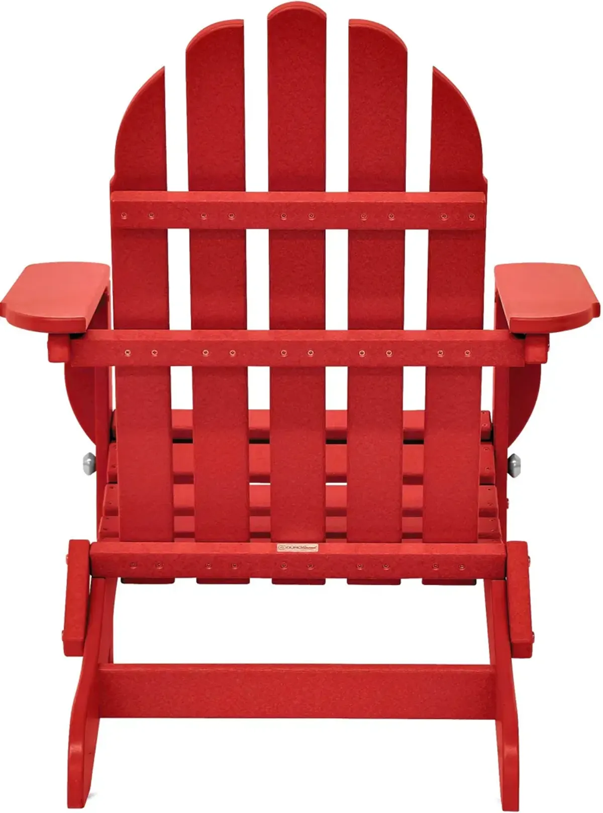 Raleigh Outdoor Folding Adirondack Chair - Red