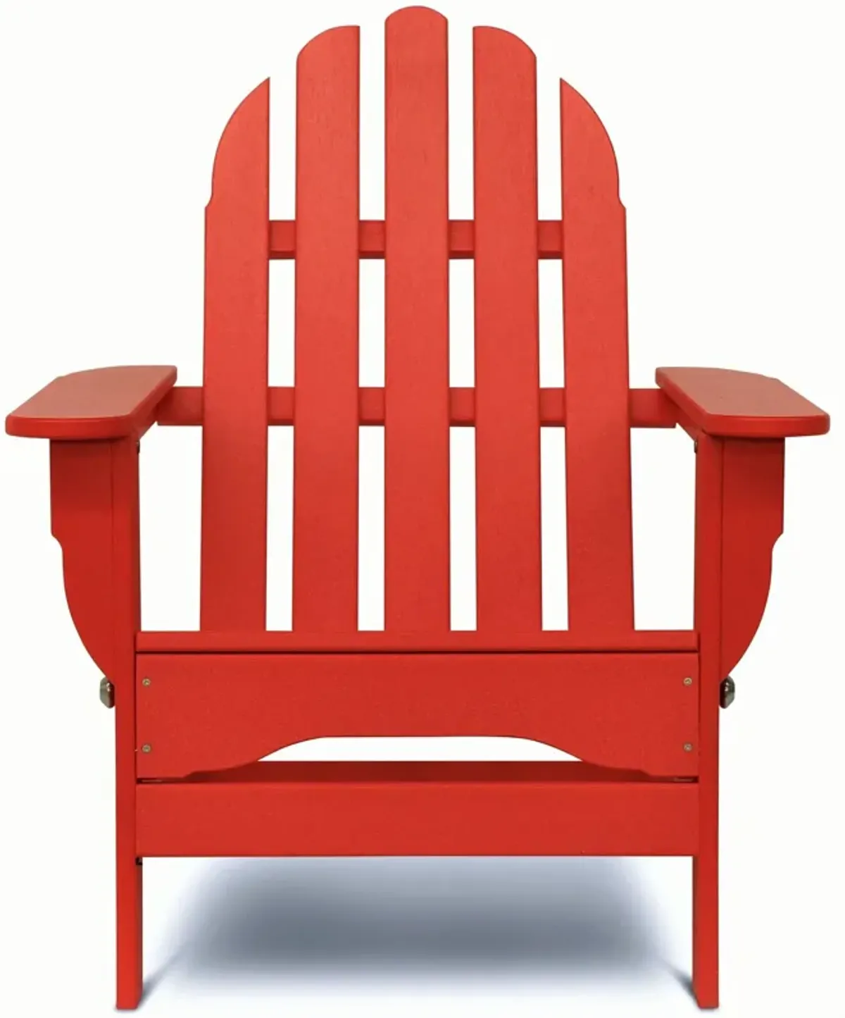 Raleigh Outdoor Folding Adirondack Chair - Red