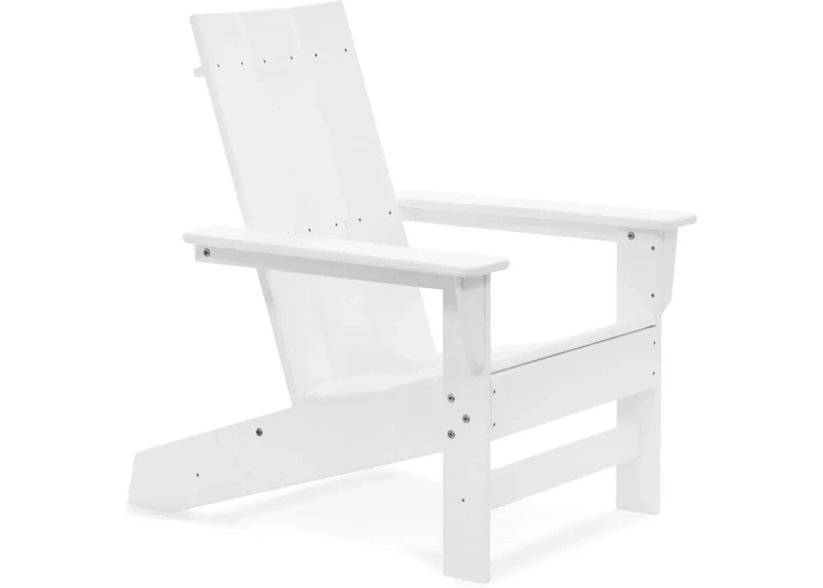 Solstice Outdoor Adirondack Chair - White