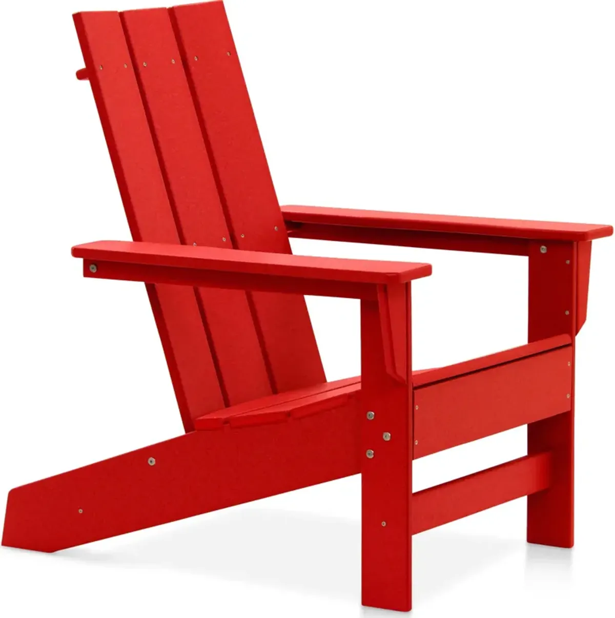 Solstice Outdoor Adirondack Chair - Red