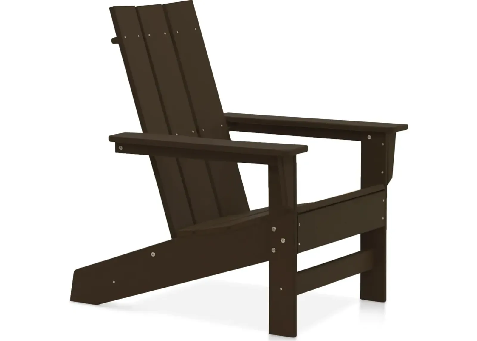 Solstice Outdoor Adirondack Chair - Chocolate